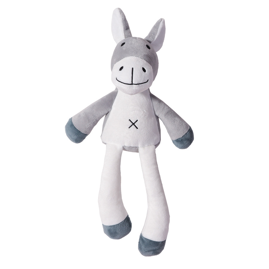 Newborn Baby Plush Donkey Doll Long Legs Pacifying Companion Baby Toy 0-1 Year Old Animal Allthink W045 31-50cm